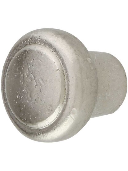 Newport Bronze 1 1/4-Inch Cabinet Knob in White Bronze.